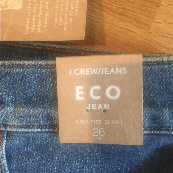 NWT J. Crew Shorts Eco Denim Shorts 26 - Picture 5 of 5